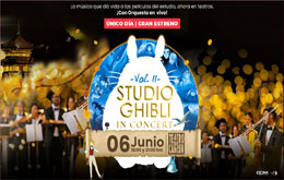 Studio Ghibli in Concert Volumen 2 en Cancún