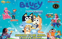 Bluey y sus amigos en Córdoba