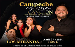 Rodrigo de la Cadena con Los Miranda en Campeche