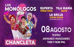 Monólogos de la Chancleta en Mérida