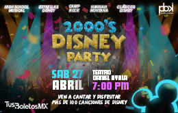 2000s Disney Party en Mérida