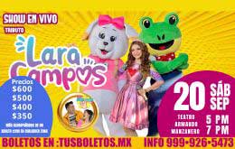 Tributo a Lara Campos y Los Meñiques de la Casa en Mérida