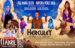 Tila María Sesto y Ruperta Pérez Sosa en: Herculey ¡El Olimpo se ha vuelto Loco! en Cancún 