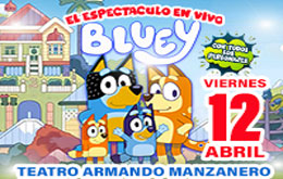 Bluey Show en Vivo en Mérida