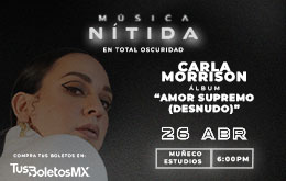 Música Nítida: Carla Morrison 