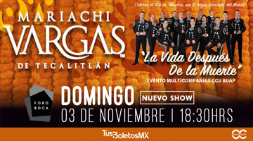 Mariachi Vargas de Tecalitlán presenta: 