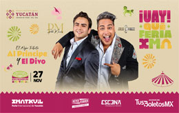Feria Xmatkuil 2026: Pablo Marentes y Julio Ponze 