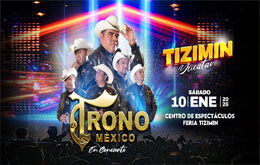 Trono de México en Tizimín