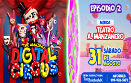 The Amazing Digital Circus: Episodio 2 en Mérida