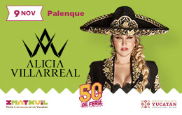 Alicia Villarreal en Merida 