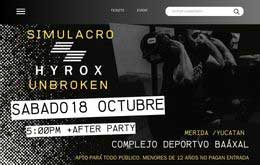 Simulacro Hyrox Unbroken en Mérida