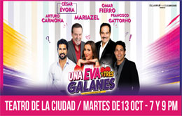 “Una Eva y Tres Galanes” - Playa del Carmen 