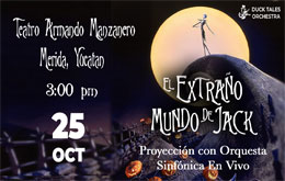 El Extraño Mundo de Jack Sinfónico - Mérida
