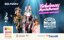 Turbulence y la Burrita Burrona con Nani Namu y Macta en Mérida
