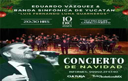 Eduardo Vázquez y Banda Sinfónica de Yucatán presentan: 