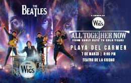 All Together Now Tributo de Beatles en Playa del Carmen 