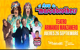 El Show de los Mascabrothers en Mérida