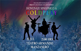 Homenaje Sinfónico a Coldplay - Mérida 