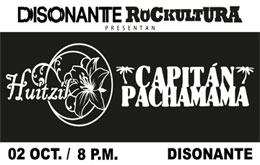Concierto Capitán Pachamama y Huitzil - Mérida