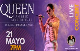 Queen an Epic Live Tribute en Cancún