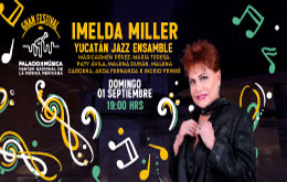 Imelda Miller en el Palacio de la Música.Mérida