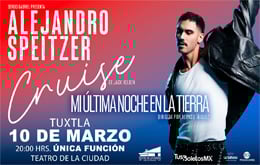 Alejandro Speitzer en Cruise - Tuxtla Gutiérrez