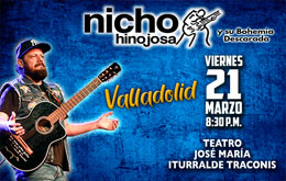 Nicho Hinojosa en Valladolid