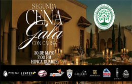 Segunda Cena Gala con Causa Gladiadores - Mérida