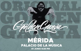 Golden Ganga en Concierto en Mérida