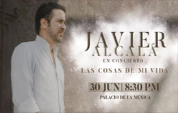 Javier Alcalá en concierto en Mérida