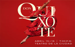 Ballet Nacional de Panamá presenta: Don Quixote – Playa del Carmen - 16 de abril