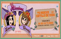 Las Alucines en Vivo “Tu nuevo estilo de vida” Tour en Veracruz