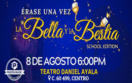Érase una vez La Bella y La Bestia en Mérida - 8 de agosto