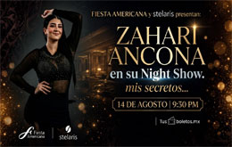 Zahary Ancona en su Night Show: “Mis  Secretos...” - Mérida