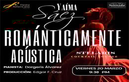 “Románticamente Acústica” – Yaima Sáez -  Mérida