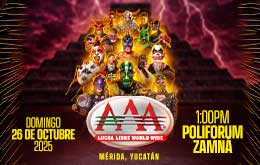 Lucha Libre AAA World Wide en Mérida
