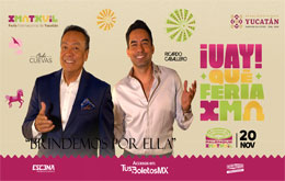 Feria Xmatkuil 2026: Carlos Cuevas & Ricardo Caballero 