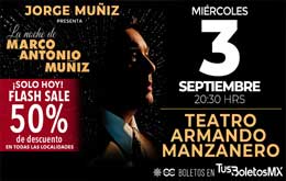 La Noche de Marco Antonio Muñiz en Mérida