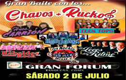 Gran Baile con los Chavos + Ruckos en CDMX