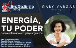 Conferencia con Gaby Vargas: Energía, Tu Poder en Cancún