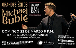 Grandes éxitos de Michael Bublé por la Mérida Big Band - Mérida